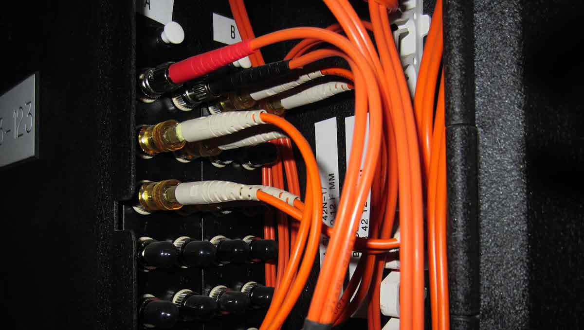fiber optic control system network