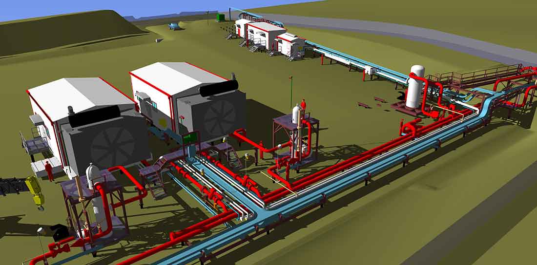 Pipeline Reciprocating Compressor Station Model